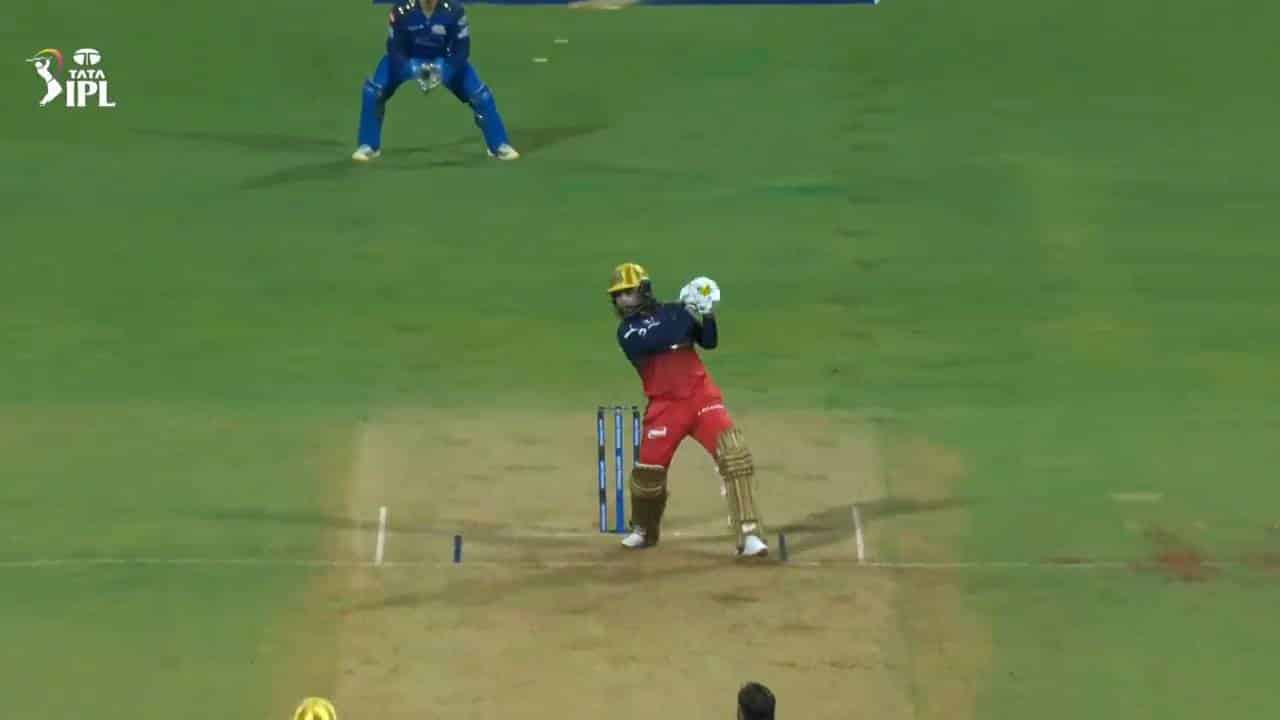 IPL 2026 M20: MI vs RCB - Rajat Patidar Six | IPLT20